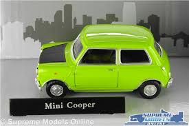 MINI MODEL CAR GREEN & BLACK (MR BEAN) 1:43 SCALE AUSTIN ...