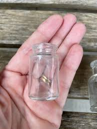 Antique Clear Glass Medicine Bottles - Set of 3 - Anchor ...