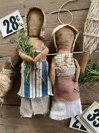 Simple Girls - DOWNLOAD Pattern - Cinnamon Creek Folk Art - Etsy