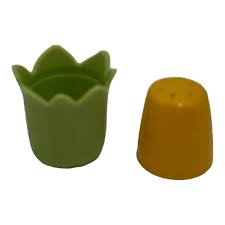 Vintage 60s Kitschy Mini (2) Ear of Corn Shaped Salt & Pepper Shaker Set Plastic | eBay
