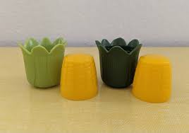 Vintage Mini Corn on the Cob Salt and Pepper Shakers - Etsy