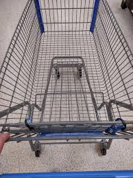 My shopping cart at Walmart didn't have a bad wheel on it ...