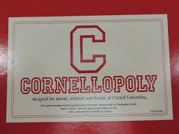 VTG Cornellopoly Board Game Late For The Sky Made USA Rare ...