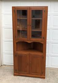 Solid Wood Corner Cabinet for Sale in Portland, OR - OfferUp