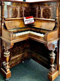 150-year-old Corner Piano Located in a warehouse in Melbourne