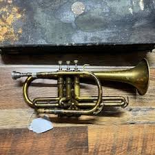 Vintage 1950s Conn Cornet/horn With Case and Mouthpiece - RARE - Etsy