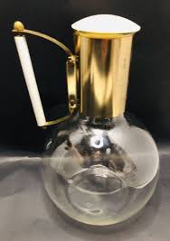 Vintage Pyrex Corning Brand Heat Proof Glass Carafe Pitcher ...