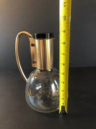Vintage 1960s Pyrex Weico Carafe: Gold Star Mid-century ...