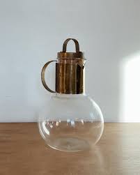 Brass & Glass Decanter — counter-space