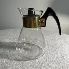 Corning Ware Glass Coffee Carafe Small Heat Proof 2 Cups Vintage NO LID | eBay