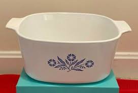 Corning Ware 3 Quart Casserole Dish A-3-B Cornflower Blue Pattern with LID | eBay