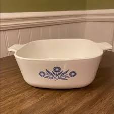 Corningware | Kitchen | Vtg Corning Ware Blue Cornflower 5 Quart Casserole Dish C1 1st Generation | Poshmark