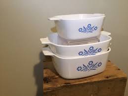 Vintage Corning Ware Vintage Blue Cornflower Nesting Casserole (Set of 3)-MINT | eBay