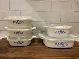 6 Corning Ware Blue Cornflower Petite Pans& Lids P41 P43 P A1B P10B RARE VINTAGE | eBay