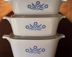 Vintage 'blue Dusk' Corning Ware Casserole Dish - Made in USA - Sold Separately - Etsy Denmark