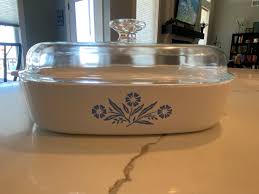 Corning Ware Cornflower Blue Covered Casserole/baker/roaster W/original Domed Glass Lid - A-10-B, 2.5 Quart - Etsy