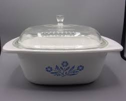 Corning Ware Vintage 4qt Cornflower Blue Dutch Oven ...