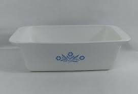 Vintage Corning Ware Corn Flower Pattern Bread Loaf Dish P-315-B 9" x 5" USA | eBay