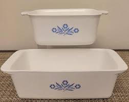 Vintage Corning Ware Blue Cornflower P-4-B Loaf Pan - 1 1/2 Quart - Etsy