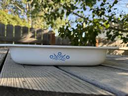 VTG Corning Ware Blue Cornflower Roaster Lasagna Pan ...
