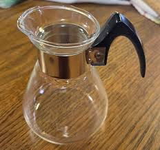 Vintage MCM Corning Ware Small 6 inch Heat Proof Glass Coffee Carafe only | eBay