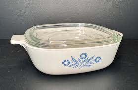 Corning Ware Cornflower Blue Casserole Dish P-1-B - 1 Quart ...