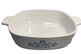 Corning Ware Blue Cornflower P-1-B 1QT Casserole Dish No Lid Made in USA Vintage | eBay