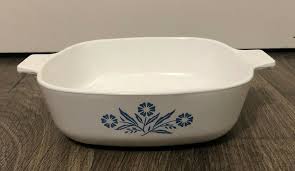 Vintage Corning Ware 1 Quart Blue Cornflower (P-1-B) P Logo 1961-66 (No Lid) | eBay