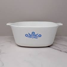 Vintage Corningware 2 1/2 Qt Casserole - Blue Cornflower ...