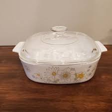 Vtg CORNING WARE FLORAL BOUQUET 2 Quart A-2-B Casserole Dish w/Lid USA | eBay UK