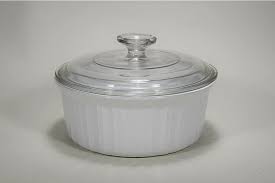 Corning Ware French White 8” Round Dish With Lid USA Made | eBay