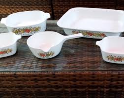 Vintage Coringware Spice O' Life 5 Piece Set - Etsy