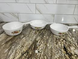 Vintage Corning Ware La Marjolaine, Le Persil La Sauge 3 ...