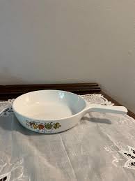 Corning Ware Spice of Life Enamelware Pan Skillet - Etsy