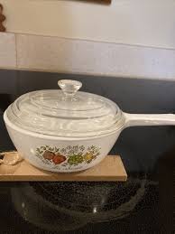 Vintage Corning Ware Pyrex La Sauge 1 Pint Saucepan Skillet ...