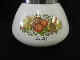 Corning Ware 6 Cup Teapot P-104 378 Ma | eBay