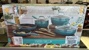 New Pioneer Woman Frontier Speckle Aluminum 10-Piece Cookware Set (FREE S&H)!!! | eBay
