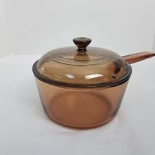 Vision Corning Ware Glass Sauce Pan 1.5 L With Lid Pyrex USA ...