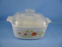 Corning Ware Wildflower 1.5 qt Square Casserole Baking Dish A-1.5-B With A7C Lid | eBay