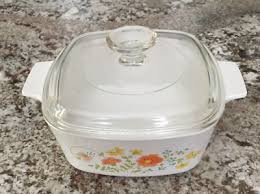 Corning Ware Wildflower Casserole 1-1/2-Qt with Pyrex Lid | eBay