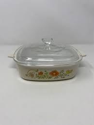 Vintage Corning Ware Wildflower 1 Quart Casserole Dish A-1 ...