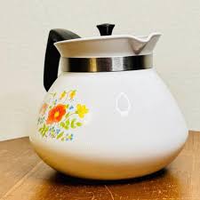 Vintage Corning Ware P-104 6-cup Coffee Pot - Floral ...