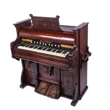 Sold at Auction: Mason & Hamlin Antique Mahogany Pump Organ