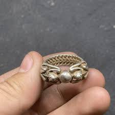 Unique Ancient Tibetan Old Bronze Frog Head Stunning Ring | eBay