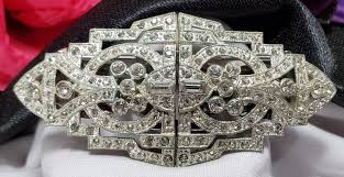 Vintage Silver Art Deco Coro Duette Dress Clip Brooch Pin | eBay