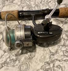 Vintage Fishing Rod And Reel Combo - Mitchell 900 Reel ...