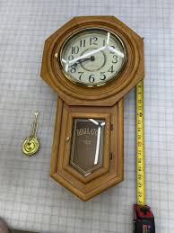 VINTAGE D&A QUARTZ WOODEN WESTMINSTER CHIME PENDULUM WALL ...