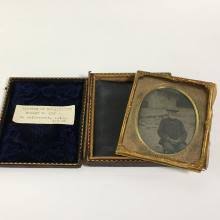 Sold at Auction: Tin Type Of Robert E. Lee