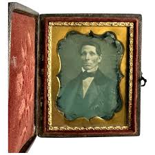 Civil War Era Daguerreotype Photo in Original Case. For Sale at Ruby Lane