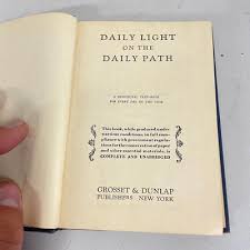 VTG Daily Light on Daily Path Louis Klopsch (Hardcover, 1906 ...